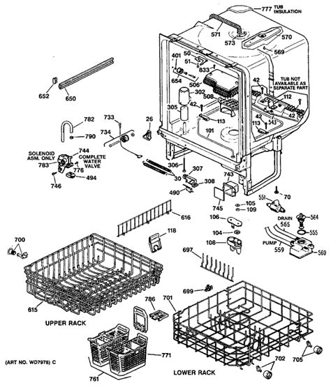 ge dishwasher without junction box|dishwasher wiring diagram.